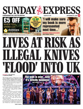 Cover of Sunday Express