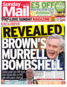 Cover of Sunday Mail (UK)