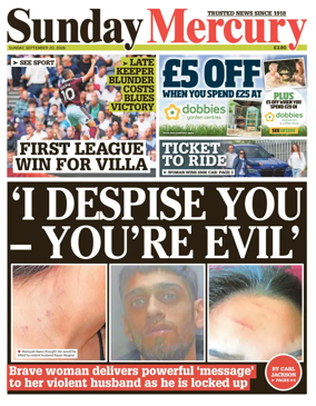 Cover of Sunday Mercury