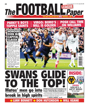 Cover of The Football League Paper