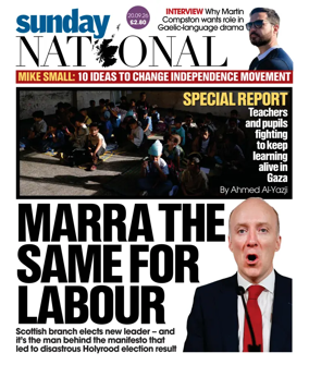 Cover of The National (Scotland)