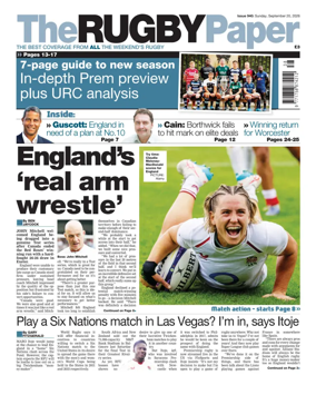 Cover of The Rugby Paper