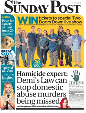 Cover of The Sunday Post (Inverness)