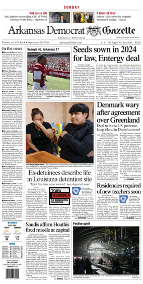 Cover of Arkansas Democrat-Gazette