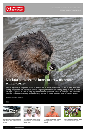 Cover of East Idaho News