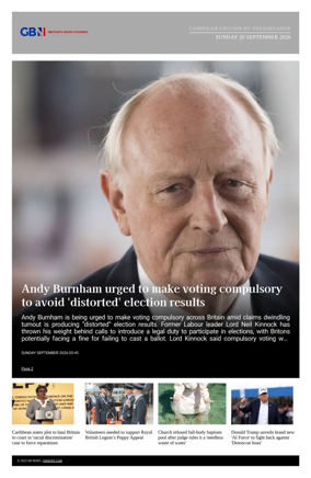 Cover of GB News UK