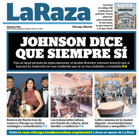 Cover of La Raza Chicago