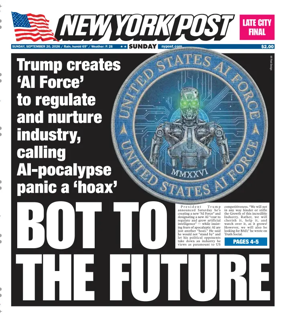 Cover of New York Post