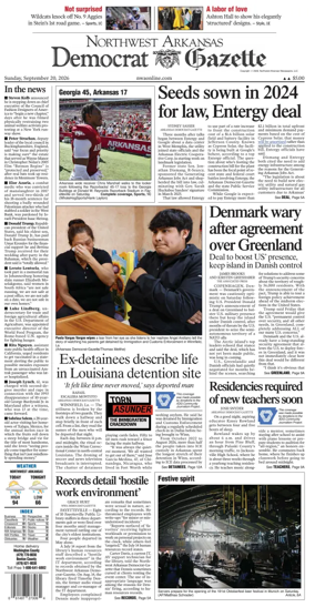Cover of Northwest Arkansas Democrat-Gazette