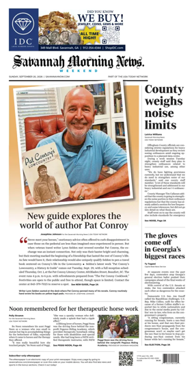 Cover of Savannah Morning News