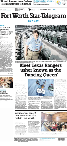 Cover of Star-Telegram (Sunday)