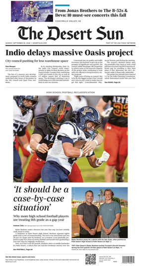Cover of The Desert Sun
