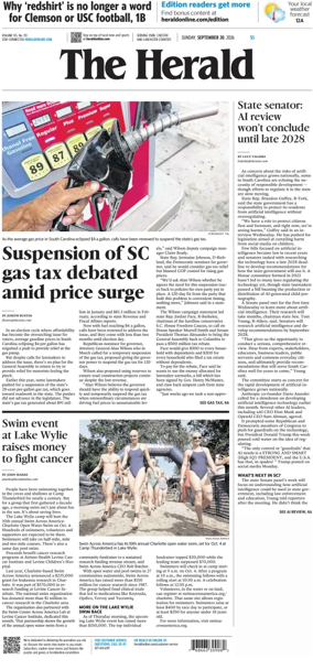 Cover of The Herald (Rock Hill)