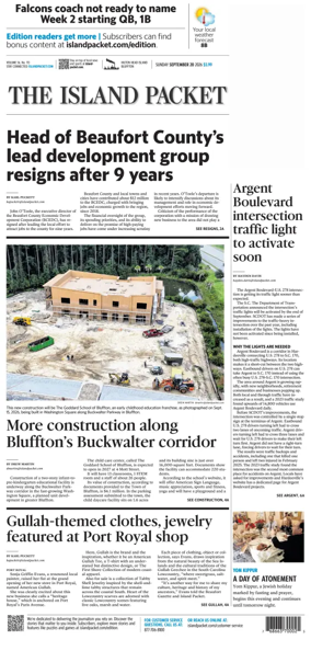 Cover of The Island Packet (Sunday)