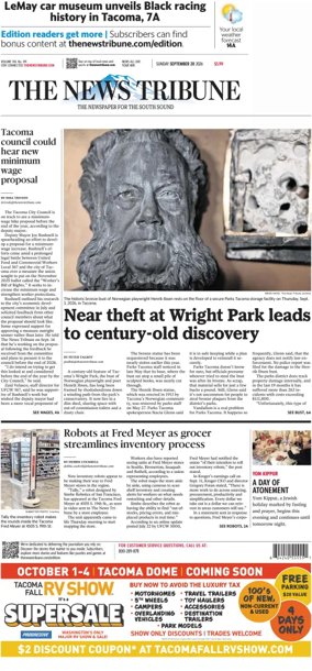 Cover of The News Tribune