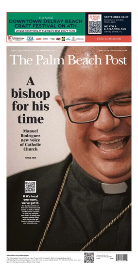 Cover of The Palm Beach Post