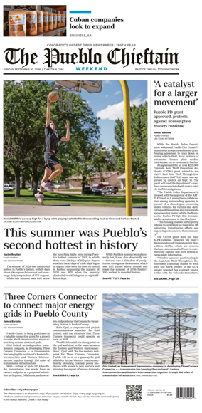 Cover of The Pueblo Chieftain