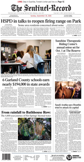 Cover of The Sentinel-Record
