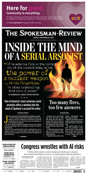 Cover of The Spokesman-Review (Spokane)