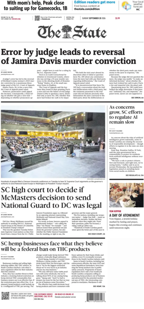 Cover of The State (Sunday)