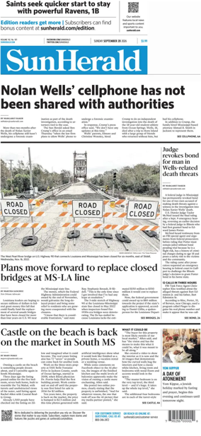 Cover of The Sun Herald (Sunday)