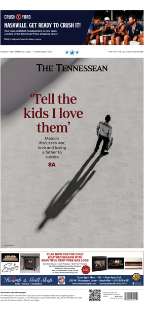 Cover of The Tennessean