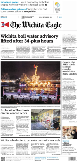 Cover of The Wichita Eagle (Sunday)