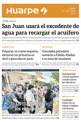 Cover of Diario Huarpe