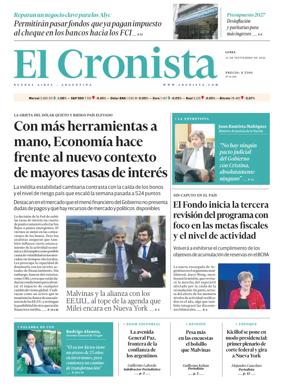 Cover of El Cronista