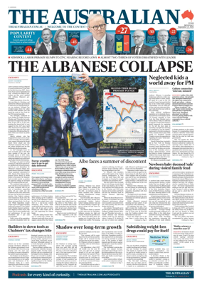 Cover of The Australian