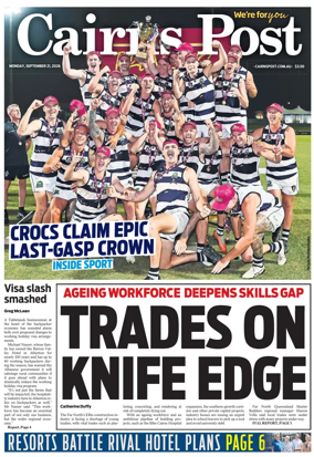 Cover of The Cairns Post