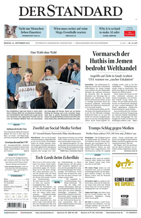 Cover of Der Standard