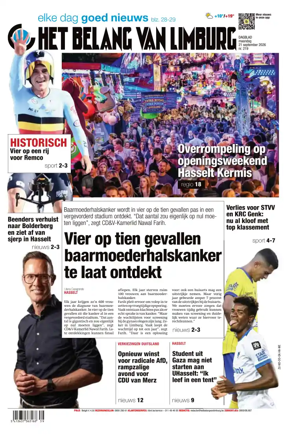 Cover of Het Belang van Limburg