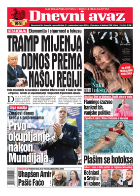 Cover of Dnevni avaz