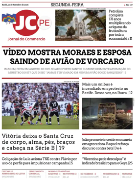 Cover of Jornal do Commercio