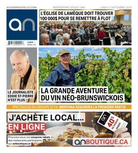 Cover of Acadie Nouvelle