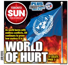 Cover of Toronto Sun