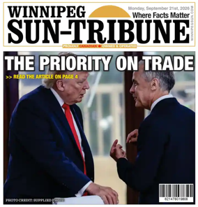 Cover of Winnipeg Sun