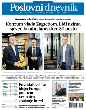 Cover of Poslovni Dnevnik
