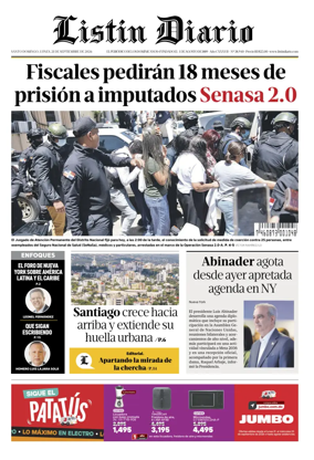 Cover of Listin Diario