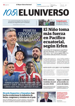 Cover of El Universo