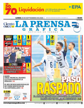 Cover of La Prensa Grafica