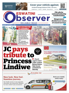 Cover of Eswatini Observer