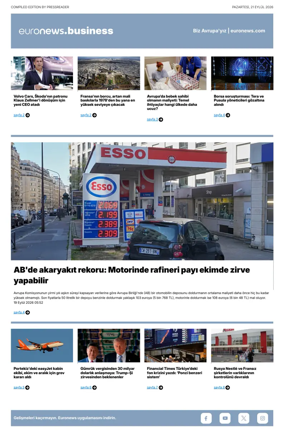 Cover of Euronews Business (Turkish) Compiled Editions