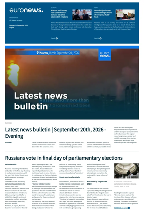Cover of EuroNews (English Edition)