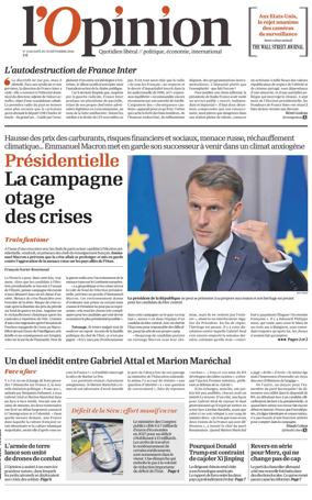 Cover of L'Opinion