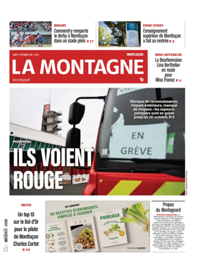 Cover of La Montagne (Montlucon)