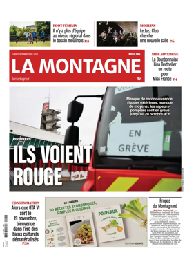 Cover of La Montagne (Moulins)