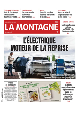 Cover of La Montagne (Riom)