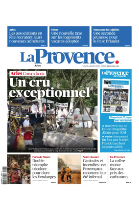 Cover of La Provence Arles